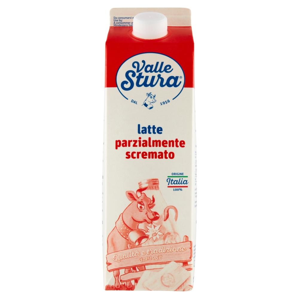 Valle Stura latte parzialmente scremato 1000 ml